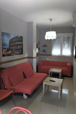 Zona de estar de Apartamentos El Templo Suites