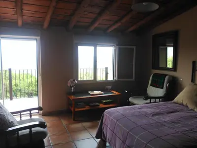 Cama o camas de una habitación en An'Ca' La Pura