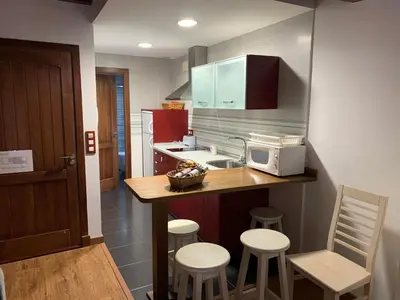 Una cocina o zona de cocina en Casa tio Basilio