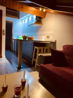 Una cocina o zona de cocina en Casa tio Basilio