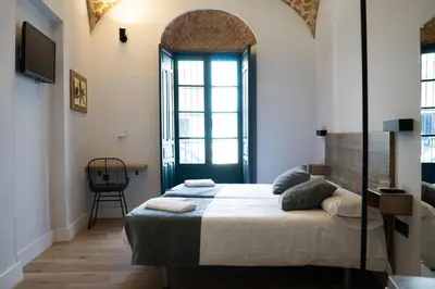 Cama o camas de una habitación en Balhondo Open Village