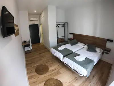 Cama o camas de una habitación en Balhondo Open Village