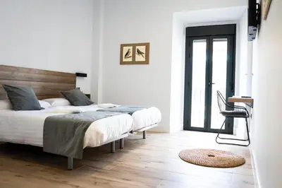 Cama o camas de una habitación en Balhondo Open Village