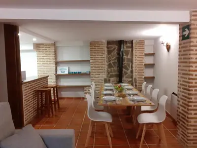 Zona de estar de La Calleja del Canchal