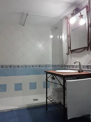 Un baño de La Calleja del Canchal