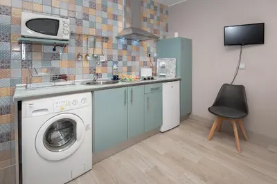 Una cocina o zona de cocina en La Casina de Cáceres