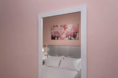 Cama o camas de una habitación en La Casina de Cáceres