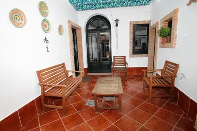 Zona de estar de Casa Rural Mérida