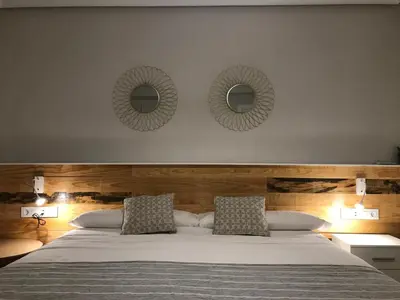 Cama o camas de una habitación en Apartamento Abuelo Mayorga