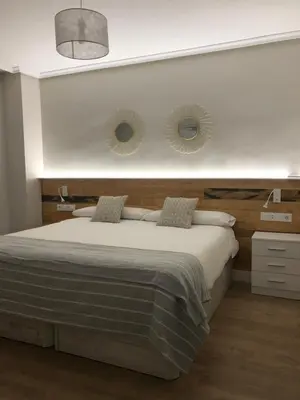Cama o camas de una habitación en Apartamento Abuelo Mayorga