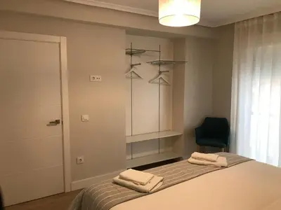 Cama o camas de una habitación en Apartamento Abuelo Mayorga