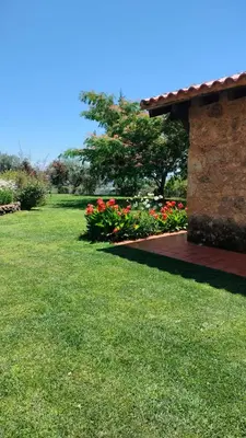 Jardín al aire libre en Casa rural Quinta de los Almiares