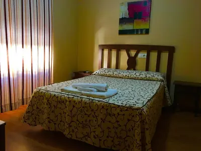 Cama o camas de una habitación en Hosteria Verahouse