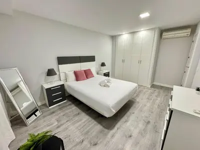 Cama o camas de una habitación en DAU Centro