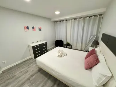 Cama o camas de una habitación en DAU Centro