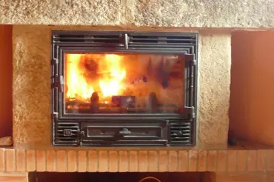 Plano de Cozy house in Villamiel with mountain view