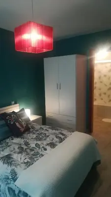 Cama o camas de una habitación en El rincón de los Lanchares