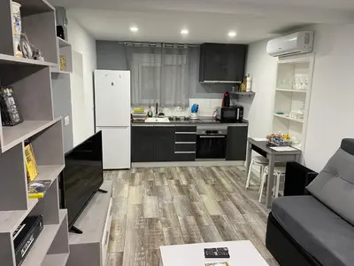Una cocina o zona de cocina en Casita tranquila