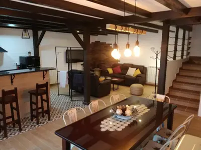 Zona de estar de Casa Rural Los 3 Panetes