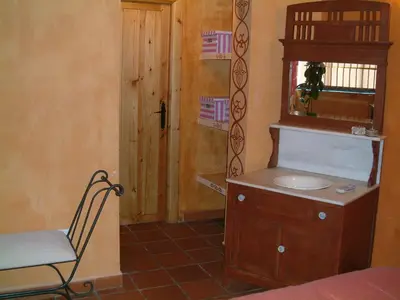 Un baño de Casa Rural El Cartero