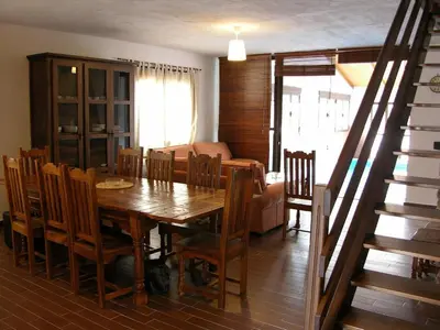 Zona de estar de casa las serijuelas