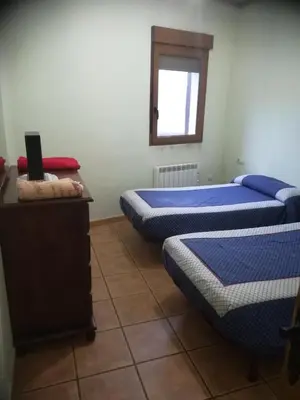 Cama o camas de una habitación en Casa La Tía Bruja