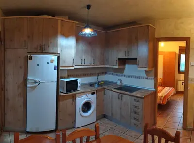 Una cocina o zona de cocina en Casa La Tía Bruja