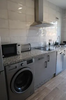 Una cocina o zona de cocina en MIRADOR DE LAS VILLUERCAS