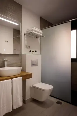 Un baño de Apartamentos Turísticos Huerto El Horno