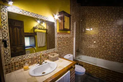 Un baño de Casa rural La Tenada