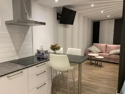 Una cocina o zona de cocina en VUT La Plaza
