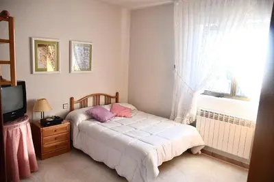 Cama o camas de una habitación en El Patio - Casa de uso turistico