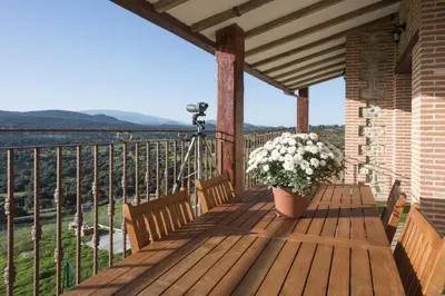 Paisaje cerca of this country house