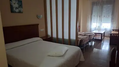 Cama o camas de una habitación en Ruralis Altozano