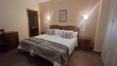 Cama o camas de una habitación en Ruralis Altozano
