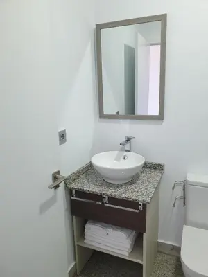 Un baño de Mesón Hostal La Cabaña