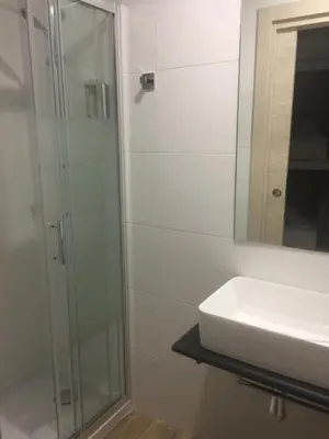 Un baño de Hostel Casa Vargas Figueroa