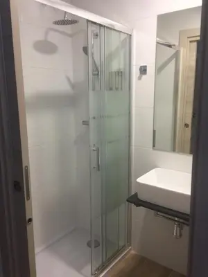 Un baño de Hostel Casa Vargas Figueroa