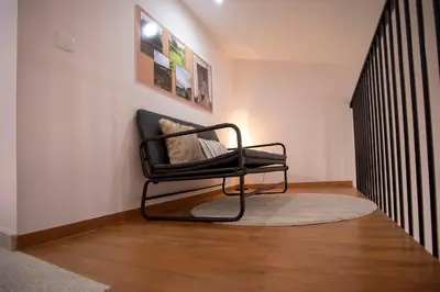 Zona de estar de Apartamento Dúplex Casco Antiguo AT Postigo 20