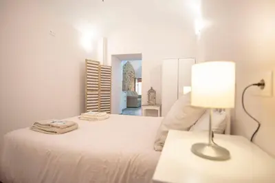 Cama o camas de una habitación en Apartamento nuevo Casco Antiguo AT Postigo 20