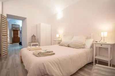 Cama o camas de una habitación en Apartamento nuevo Casco Antiguo AT Postigo 20