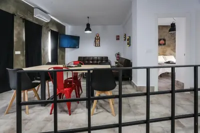 Zona de estar de Apartamento independiente con parking privado gratuito y terraza de ensueño junto al Teatro Romano