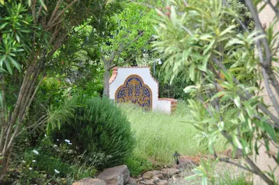 Jardín al aire libre en La Cerca Del Alcornoque