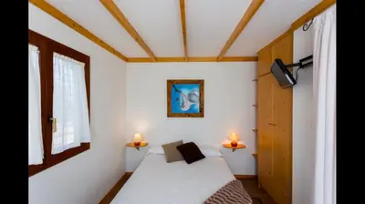 Cama o camas de una habitación en La Cerca Del Alcornoque