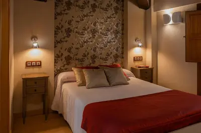 Cama o camas de una habitación en El Romero
