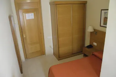 Cama o camas de una habitación en Gran Hotel Balneario
