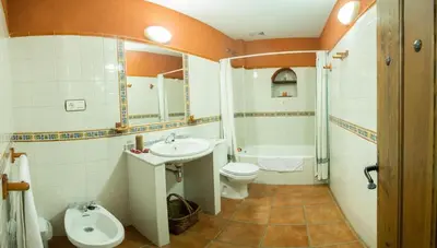 Un baño de Casa Rural Las Martas