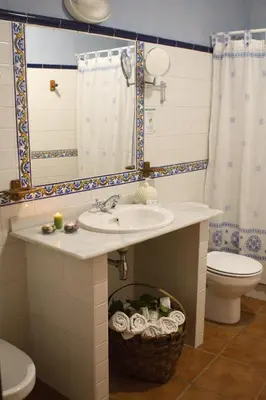 Un baño de Casa Rural Las Martas
