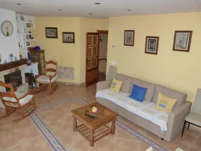 Zona de estar de Casa Rural Zapatero