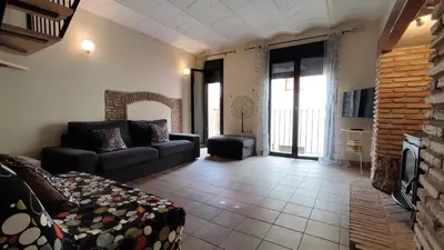 Zona de estar de Apartamentos Turísticos ENCANTO